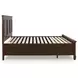 Danabrin Brown King Storage Panel Bed