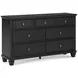 Lanolee Black Youth Storage Panel Bedroom Set