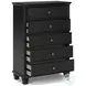 Lanolee Black Youth Storage Panel Bedroom Set