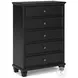 Lanolee Black Youth Panel Bedroom Set
