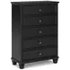 Lanolee Black Storage Panel Bedroom Set