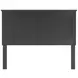 Lanolee Black Queen Panel Headboard