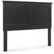 Lanolee Black Queen Panel Headboard