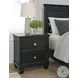Lanolee Black Nightstand