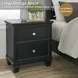 Lanolee Black Nightstand