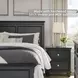 Lanolee Black Full Panel Bed
