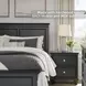 Lanolee Black California King Panel Bed