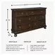 Porter Rustic Brown Dresser