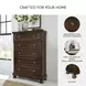Porter Rustic Brown Drawer Chest