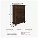 Porter Rustic Brown Drawer Chest