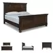 Porter Rustic Brown King Panel Bed