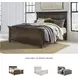Porter Rustic Brown California King Panel Bed