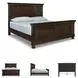 Porter Rustic Brown California King Panel Bed