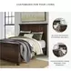 Porter Rustic Brown Queen Panel Bed