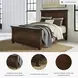 Porter Rustic Brown Queen Panel Bed