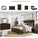 Porter Rustic Brown King Panel Storage Bed