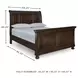 Porter Rustic Brown Queen Sleigh Bed
