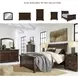 Porter Rustic Brown Queen Sleigh Bed