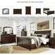Porter Rustic Brown King Sleigh Bed