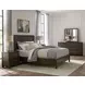 Nordhaven Nordic Walnut Queen Panel Bed