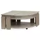 Conrad Stone Harbor Gray Free Form Lift Top Cocktail Table