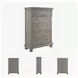 Lettner Light Gray Large 5 Drawer Chest