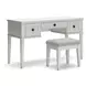 Robbinsdale Antique White Vanity With Stool
