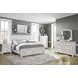 Robbinsdale Antique White 7 Drawer Dresser and Arched Mirror