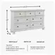 Robbinsdale Antique White Dresser
