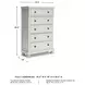 Robbinsdale Antique White 5 Drawer Chest