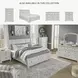 Robbinsdale Antique White Queen Sleigh Storage Bed