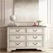 Realyn Chipped White Youth Dresser