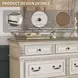Realyn Chipped White Dresser