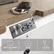 Realyn Chipped White 3 Drawer Nightstand