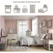 Realyn Chipped White Twin Upholstered Panel Bed