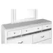 B00764 White 7 Drawer Dresser