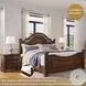 Lavinton Brown Queen Poster Bed