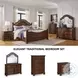 Lavinton Brown Queen Poster Bed