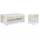 Miramar Sand and Stark White Rectangular Occasional Table Set with Casters