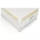 Miramar Sand and Stark White Rectangular Cocktail Table with Casters