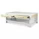 Miramar Sand and Stark White Rectangular Occasional Table Set with Casters