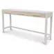 Miramar Sand and Stark White Rectangular Occasional Table Set with Casters