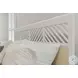 Oceanview Sand and Stark White Queen Panel Bed