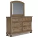 Vandenmore Medium Brown Sleigh Storage Bedroom Set