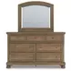 Vandenmore Medium Brown Sleigh Storage Bedroom Set