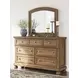 Vandenmore Medium Brown Bedroom Mirror