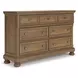 Vandenmore Medium Brown Sleigh Storage Bedroom Set