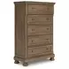 Vandenmore Medium Brown Sleigh Storage Bedroom Set