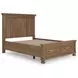 Vandenmore Medium Brown Queen Storage Panel Bed