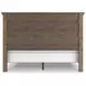 Vandenmore Medium Brown King Panel Bed